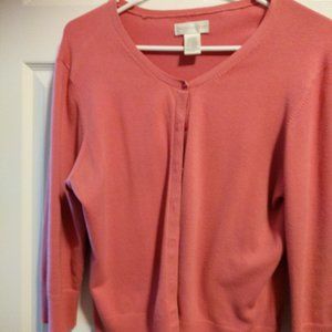 Worthington Pink Sweater - Size L